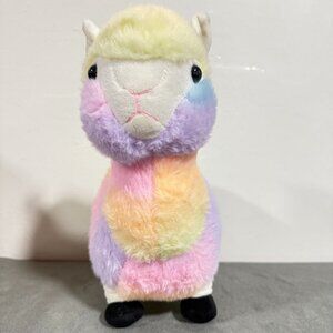 Peek-A-Boo Toys Llama Rainbow Stuffed Animal Plush (code009)